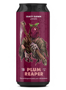 Crazy Clown Plum Reaper Pastry Sour 18