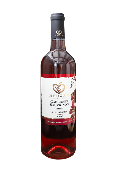 Cabernet Sauvignon Rosé, pozdní sběr 2019
